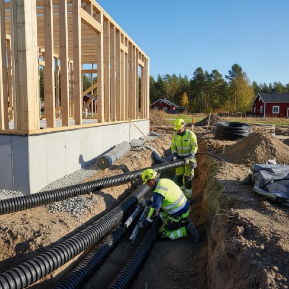 Dränering